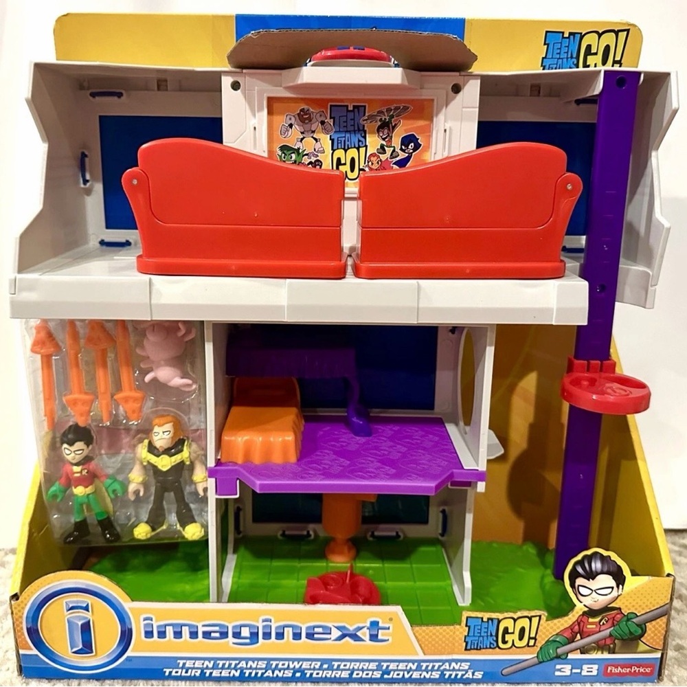 2016 Imaginext TEEN TITANS GO TOWER Clubhouse Playset Brand New in Box RARE